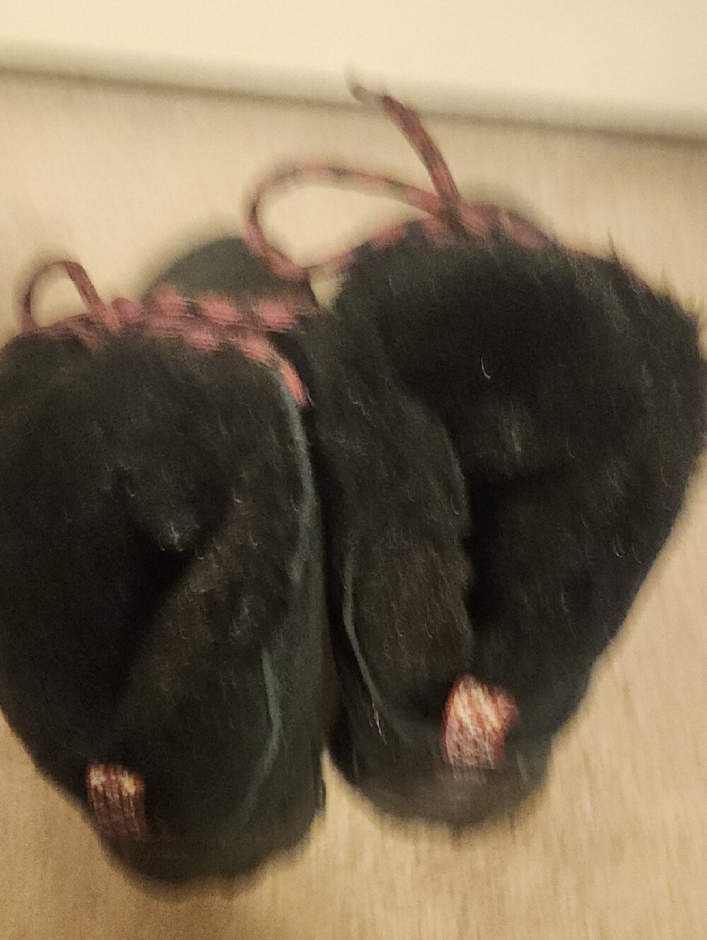 Merrell Women's Black Winter Hiking Boots with Maroon Accent Laces - Picture 4 of 6